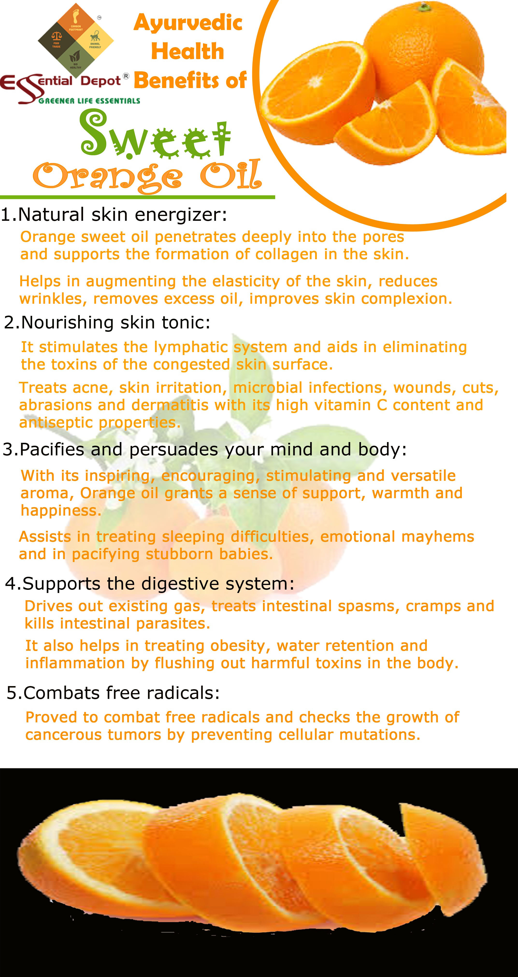 MSDS of orange sweet oil Ayurvedic Oils