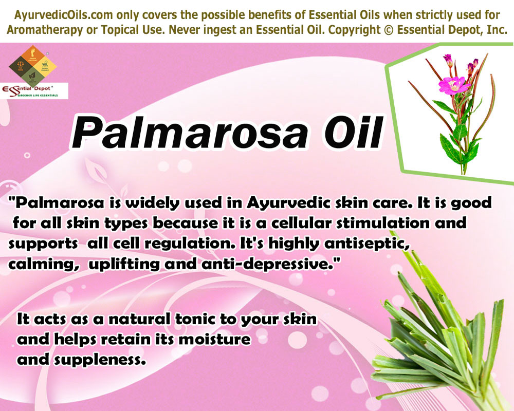 Benefits of deals palmarosa essential oil