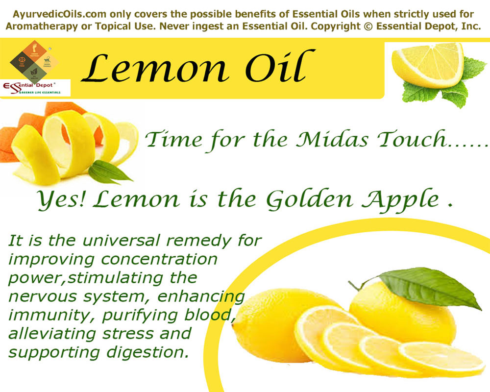 Lemon Essential Oil: Benefits To The Skin