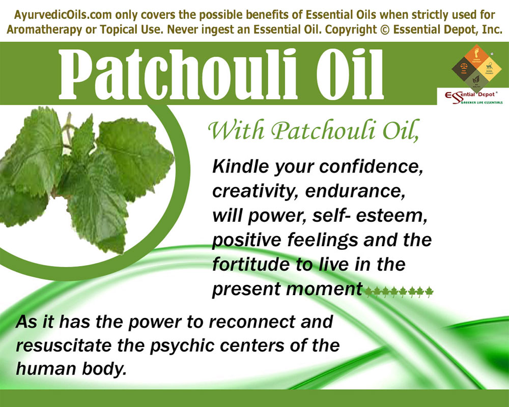 Patchouli essential best sale oil use